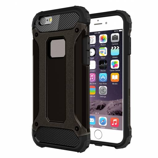 Foto - Armor kryt Defiant na iPhone 6 / 6S - Černá