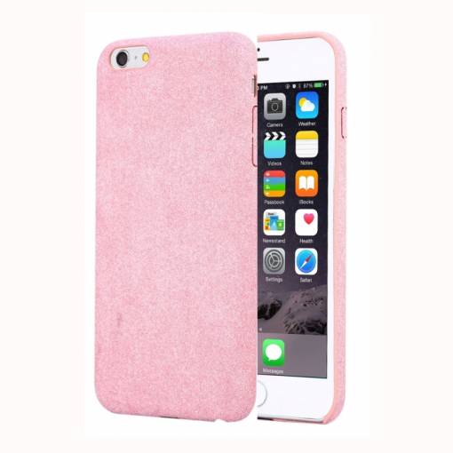 Foto - Kryt potažený filcem na iPhone 6/ 6S - Růžová