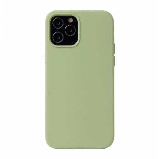 Foto - Silikonový kryt pro iPhone 12 Pro Max světle zelený