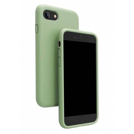 Foto - Silikonový kryt pro iPhone SE 2022/ SE 2020/ 7/ 8 světle zelený