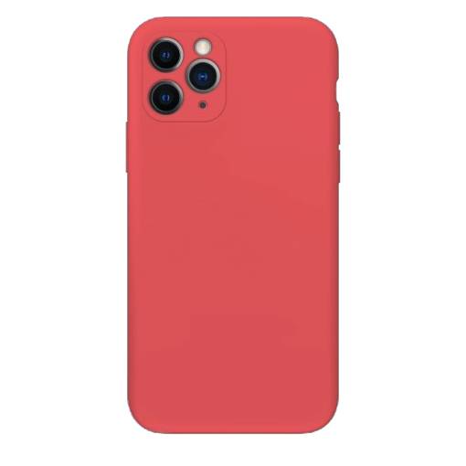 Foto - Silikonový kryt pro iPhone 11 Pro Max - Červený