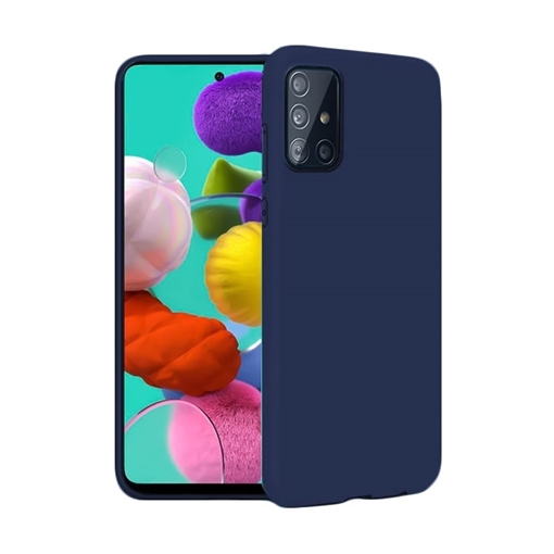 Foto - Silikonový kryt pro Samsung Galaxy A41 - modrý