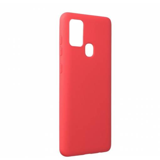 Foto - Silikonový kryt pro Samsung Galaxy A21s - červený