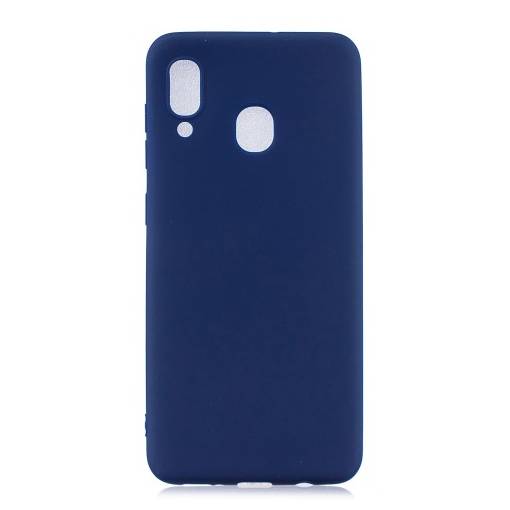 Foto - Silikonový kryt pro Samsung Galaxy A40 - Modrý