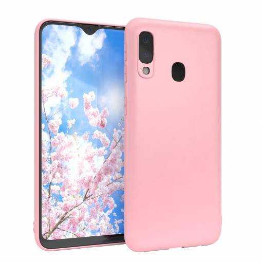 Foto - Silikonový kryt pro Samsung Galaxy A20e - Růžový