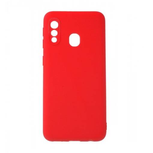 Foto - Silikonový kryt pro Samsung Galaxy A20e - červený