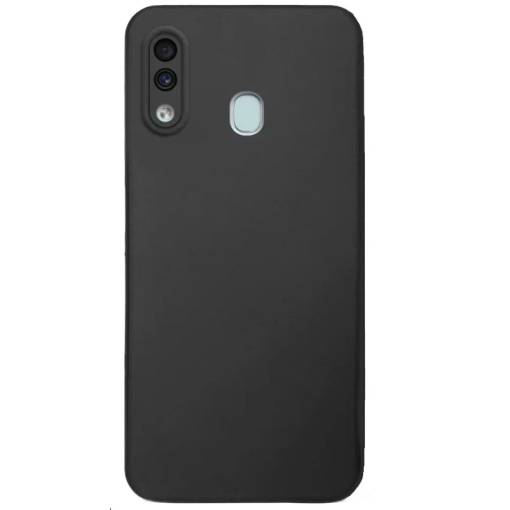 Foto - Silikonový kryt pro Samsung Galaxy A20e - Černý