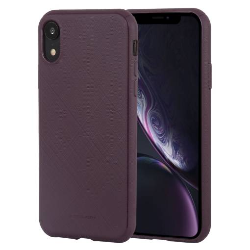 Foto - Mercury LUX obal na iPhone XR - Fialová