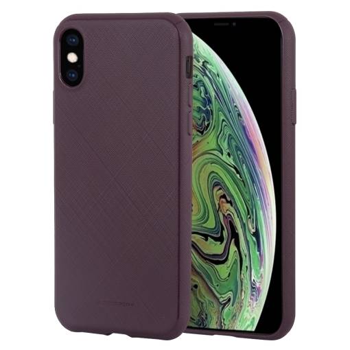 Foto - Mercury LUX obal na iPhone X/ XS - Fialová