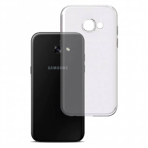 Foto - Silikonový kryt pro Samsung Galaxy A3 2017 - Průhledný