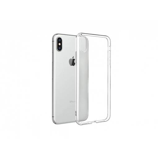 Foto - Silikonový kryt pro iPhone XS Max - Průhledný
