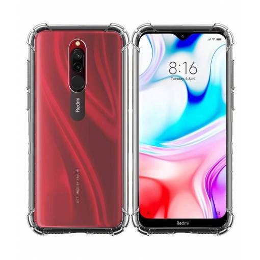 Foto - Silikonový kryt pro Xiaomi Redmi 8 - Možnost upevnění šňůry