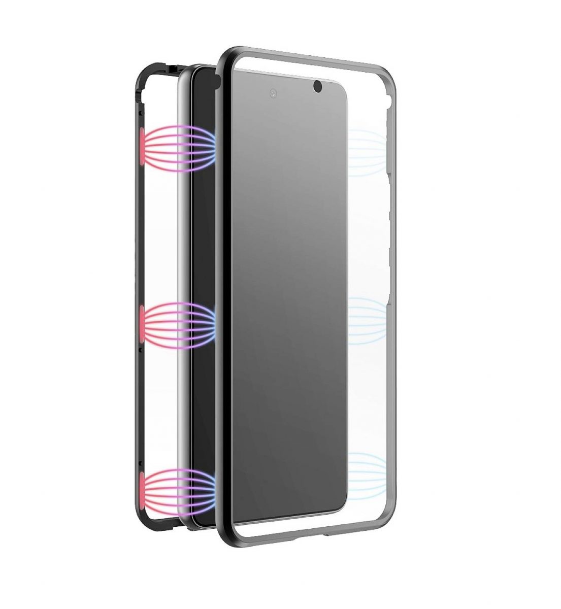 Magnetický kryt pro Samsung Galaxy A53 5G - Černý