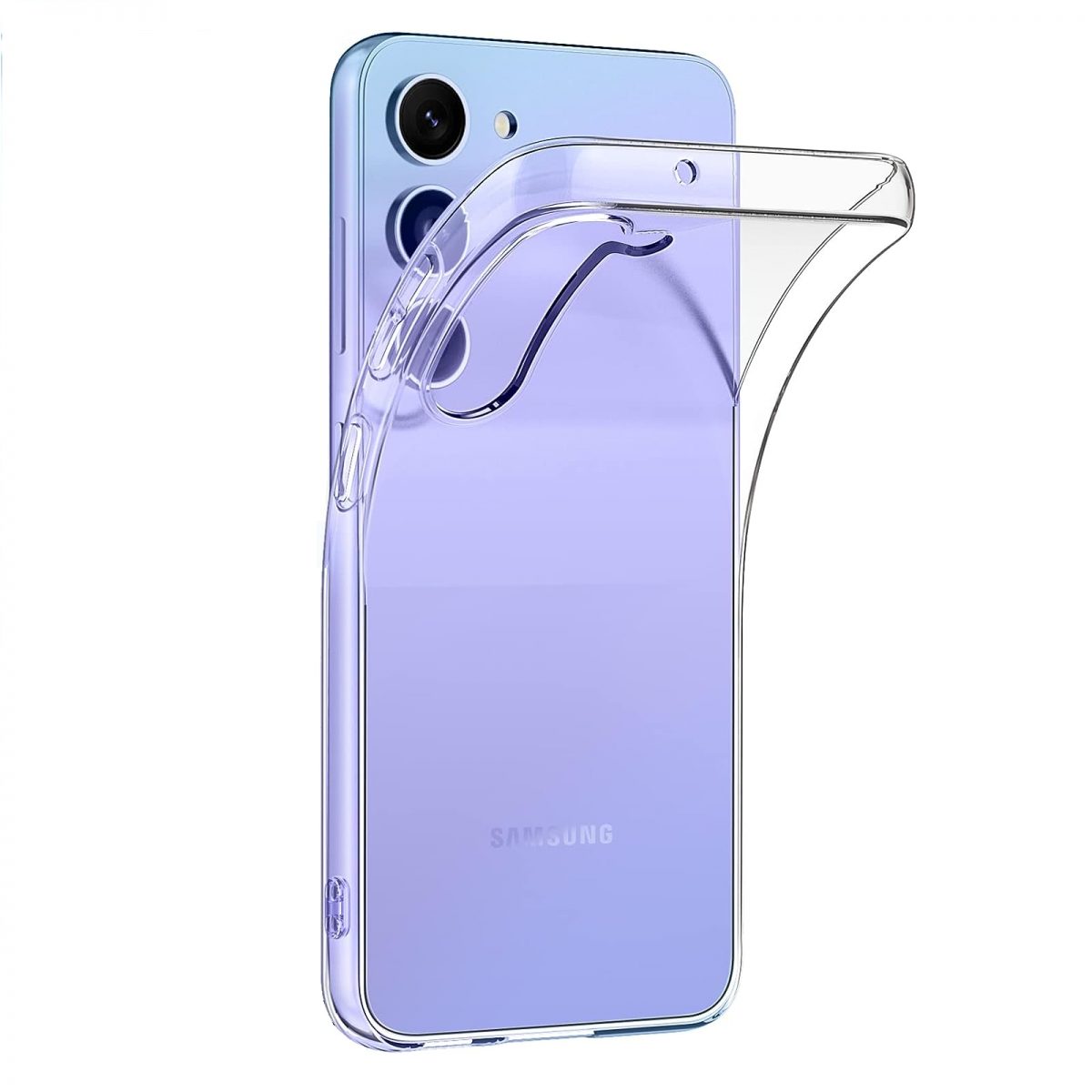 Silikonový kryt pro Samsung Galaxy A34 5G - Transparentní