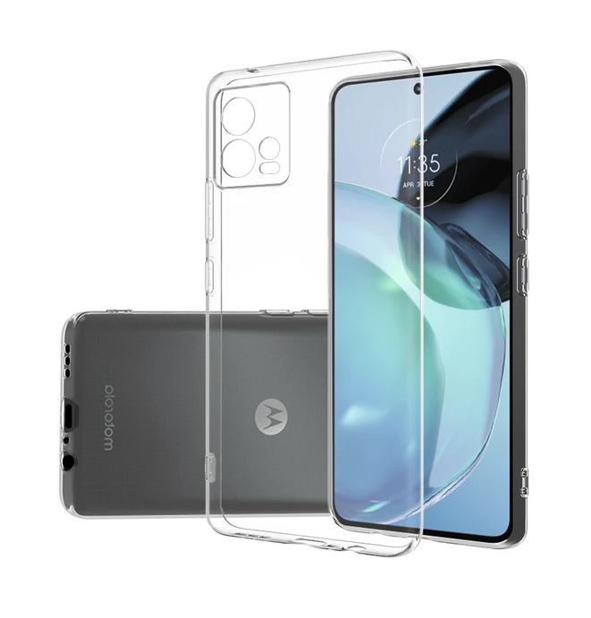 Silikonový kryt pro Motorola Moto G72 - Transparentní