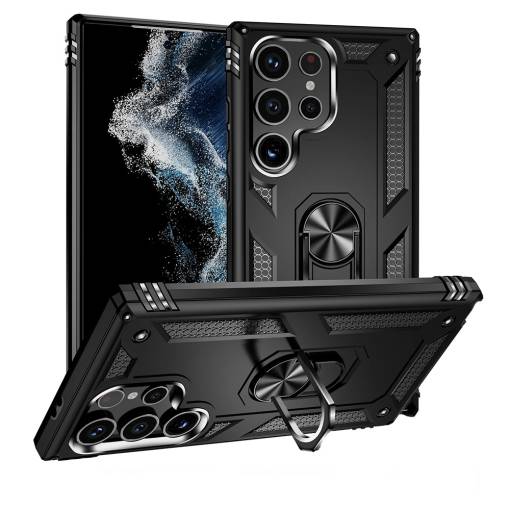 Armor silikonový kryt pro Samsung Galaxy S26 Ultra - Černý
