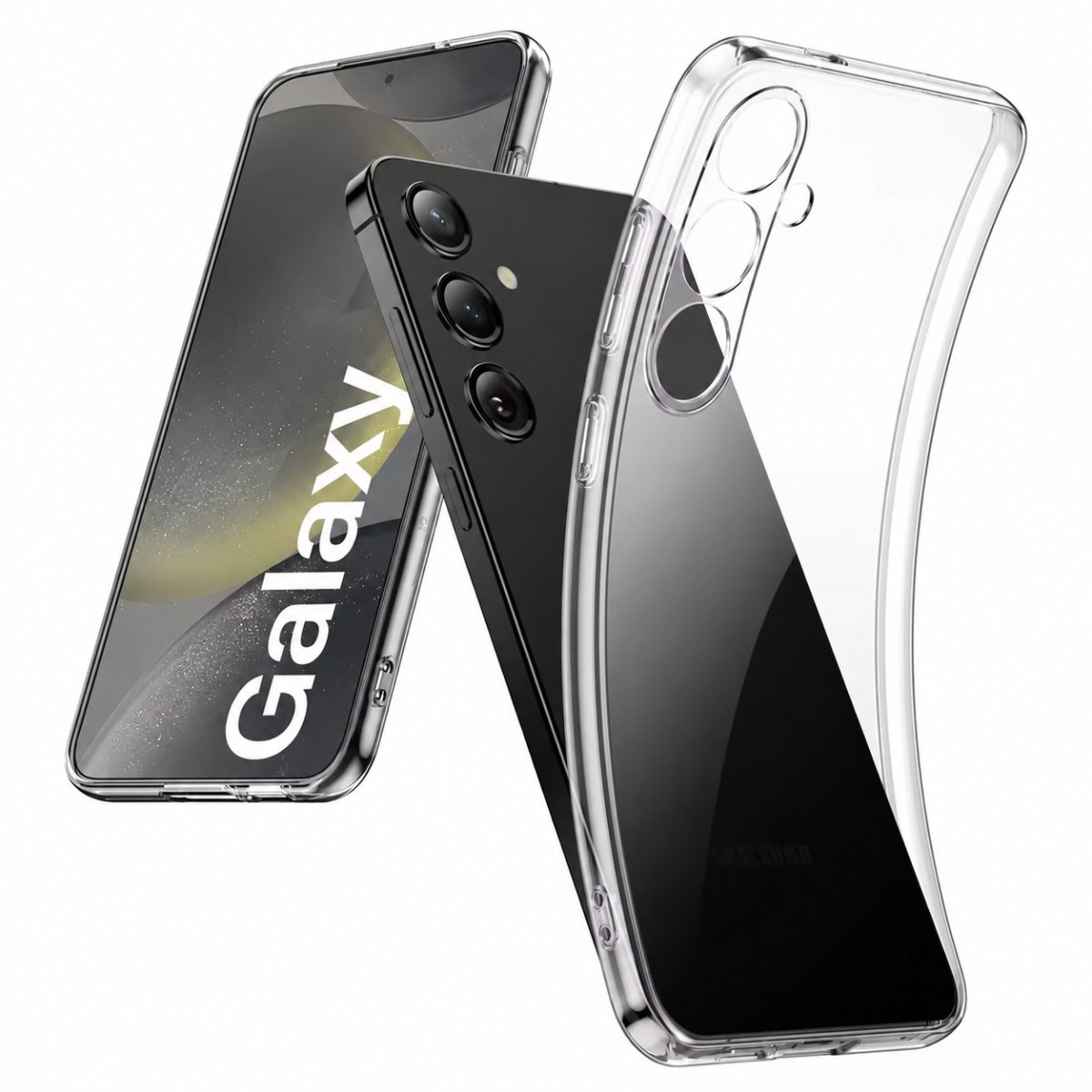 Silikonový kryt pro Samsung Galaxy S26 - Průhledný