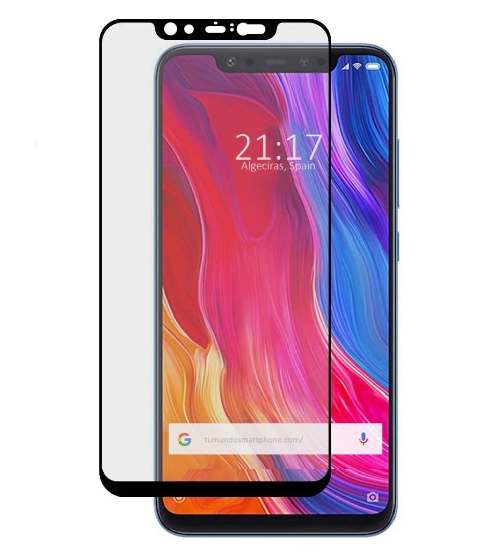 Ochranné sklo pro Xiaomi Mi 8 – Černé