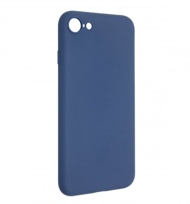 Silikonový kryt pro iPhone SE 2016, 5, 5S, 5C - Tmavě modrý