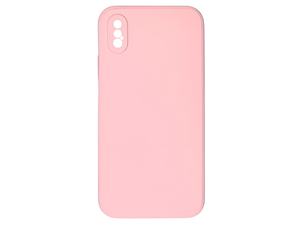 Silikonový kryt pro iPhone X a XS - Růžový