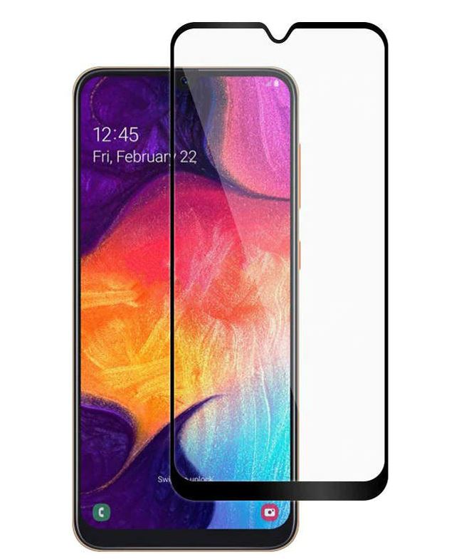 Ochranné sklo pro Samsung Galaxy A50 - Černé